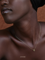 Load image into Gallery viewer, Adinkrahene Adinkra 18k Gold Vermeil Necklace
