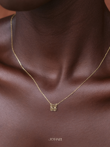 Dwennimmen Adinkra 18k Gold Vermeil Necklace