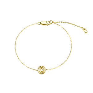 Adinkrahene Adinkra 18k Gold Vermeil Bracelet