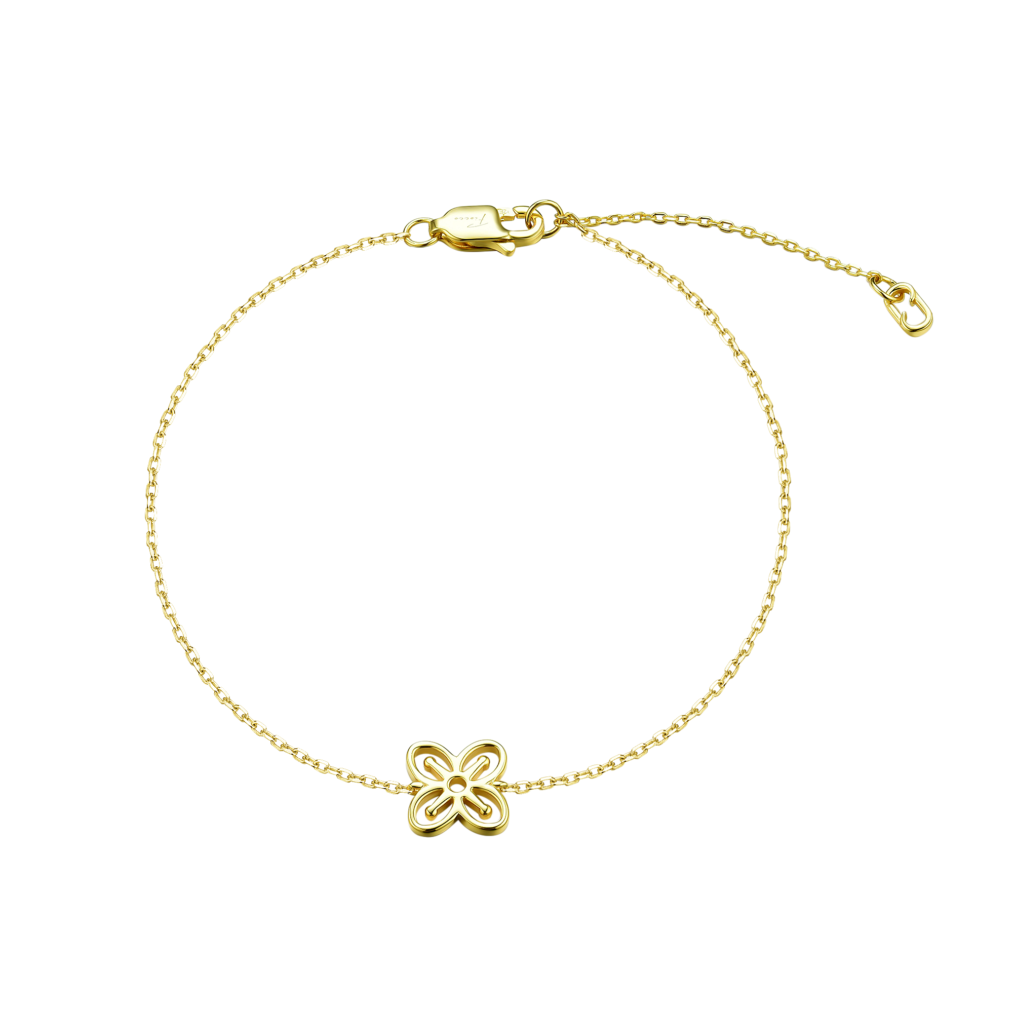 Bese Saka Adinkra 18k Gold Vermeil Bracelet