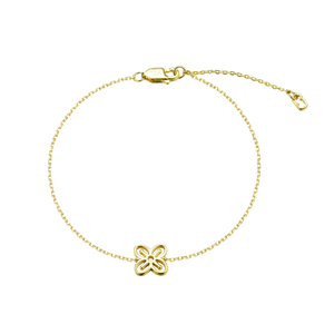 Bese Saka Adinkra 18k Gold Vermeil Bracelet