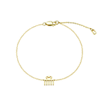 Load image into Gallery viewer, Duafe Adinkra 18k Gold Vermeil Bracelet
