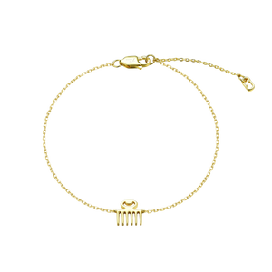 Duafe Adinkra 18k Gold Vermeil Bracelet