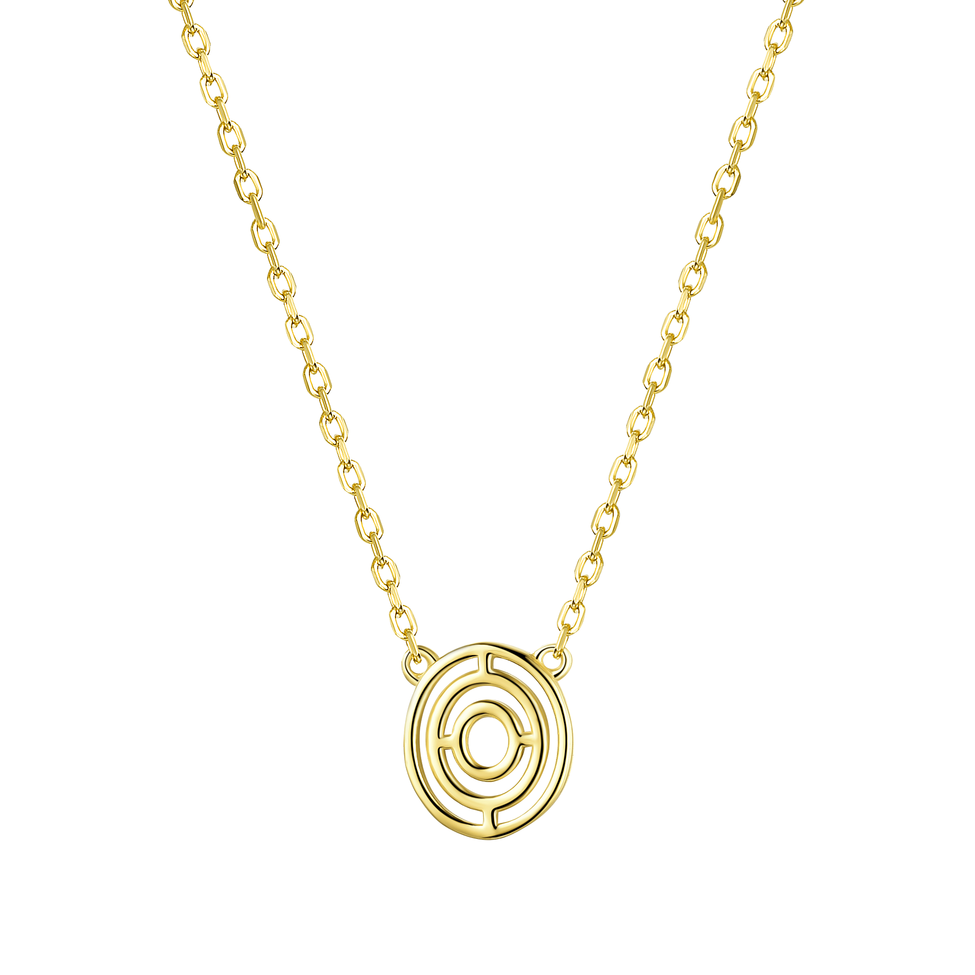 Adinkrahene Adinkra 18k Gold Vermeil Necklace