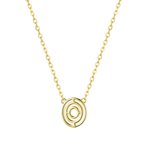 Adinkrahene Adinkra 18k Gold Vermeil Necklace