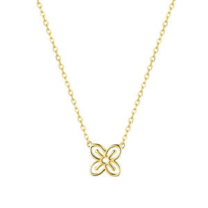 Bese Saka Adinkra 18k Gold Vermeil Necklace